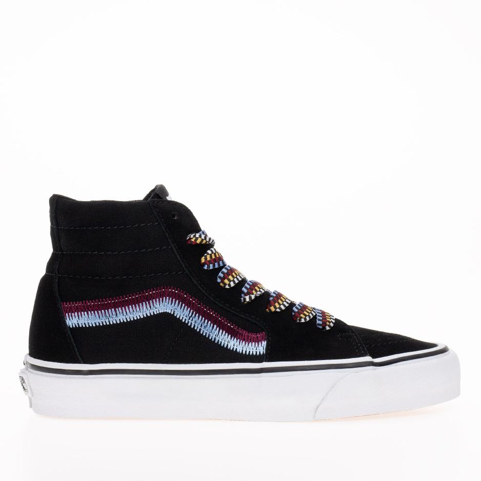 Buty Vans Sk8-Hi Tapered Embroidery VN0009QPBMA1 - czarne