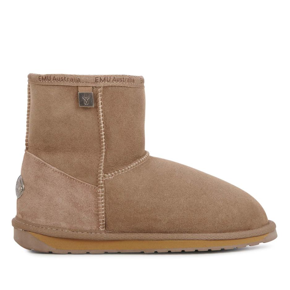 Buty Emu Australia Platinum Stinger Slim Mini WP20003MUSH - brązowe