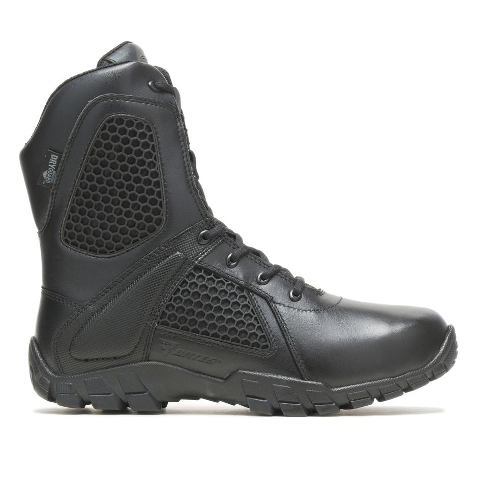 Buty Bates Shock 8 Side Zip E7008 - czarne