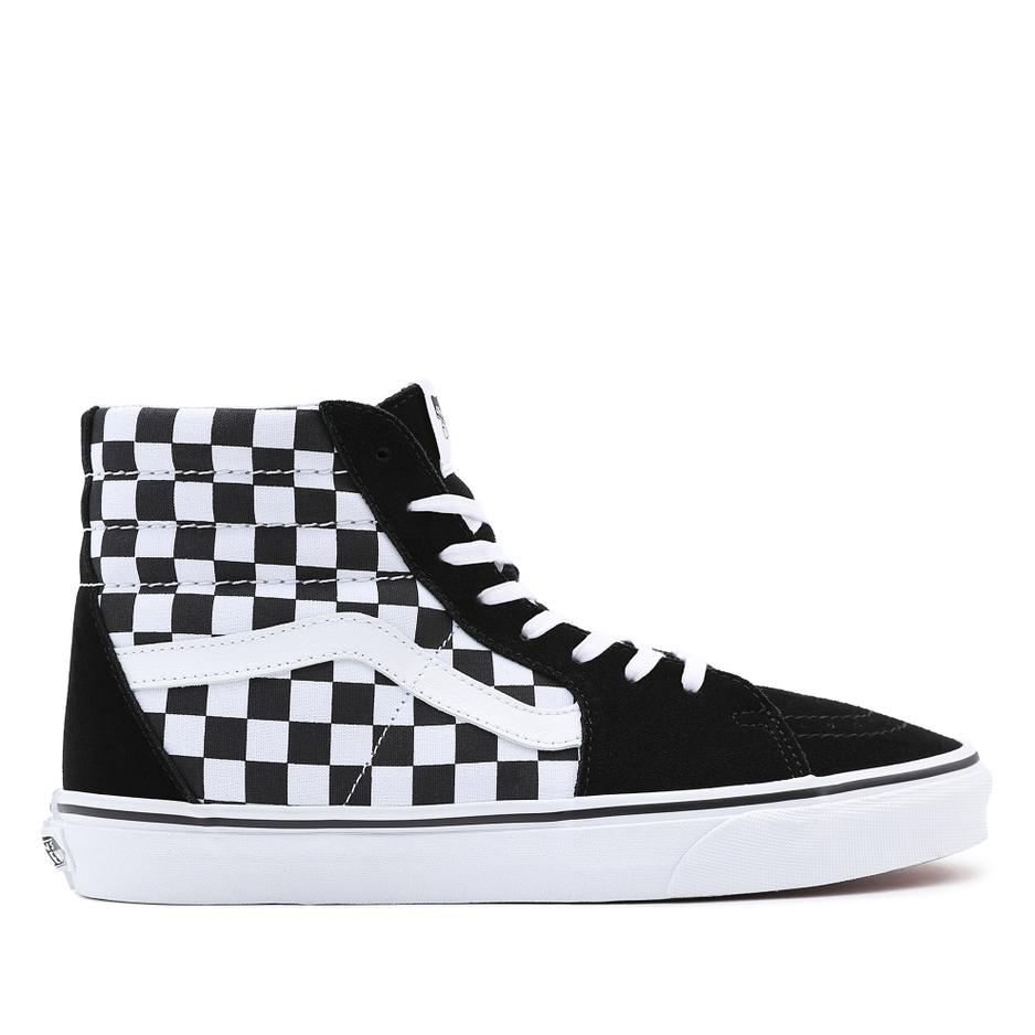 Buty Vans Checkerboard SK8-HI VN0A32QGHRK1 - czarne