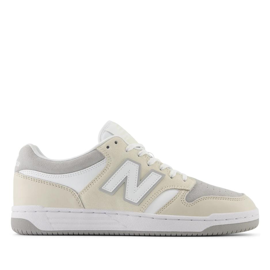 Buty unisex New Balance BB480LGW - beżowe