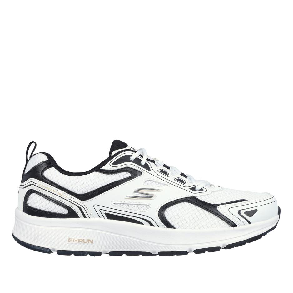 Buty męskie Skechers GOrun Consistent 220034WBK  - białe