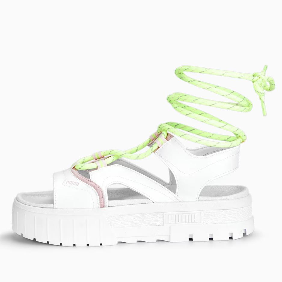 Sandały Puma Mayze Lace Pop 39063801 - białe