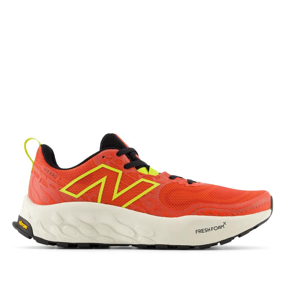 Buty New Balance Fresh Foam X Hierro v8 MTHIERR8 - pomarańczowe