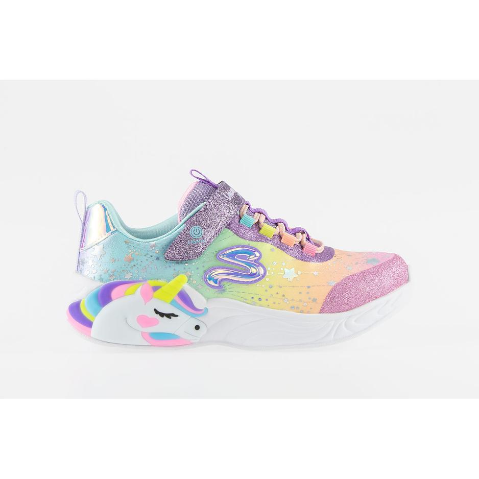 Buty Skechers S Lights Unicorn Dreams 302311LPRMT - multikolor