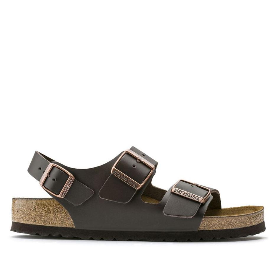 Sandały Birkenstock Milano 34101 - brązowe