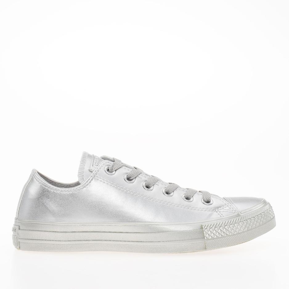 Buty Converse Chuck Taylor All Star Ox C157663 - srebrne