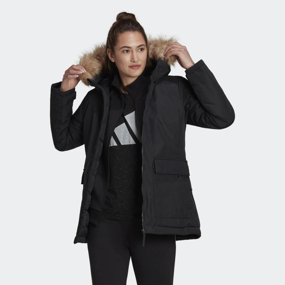 Kurtka adidas Utilitas Hooded Hooded Parka GT1707 - czarna