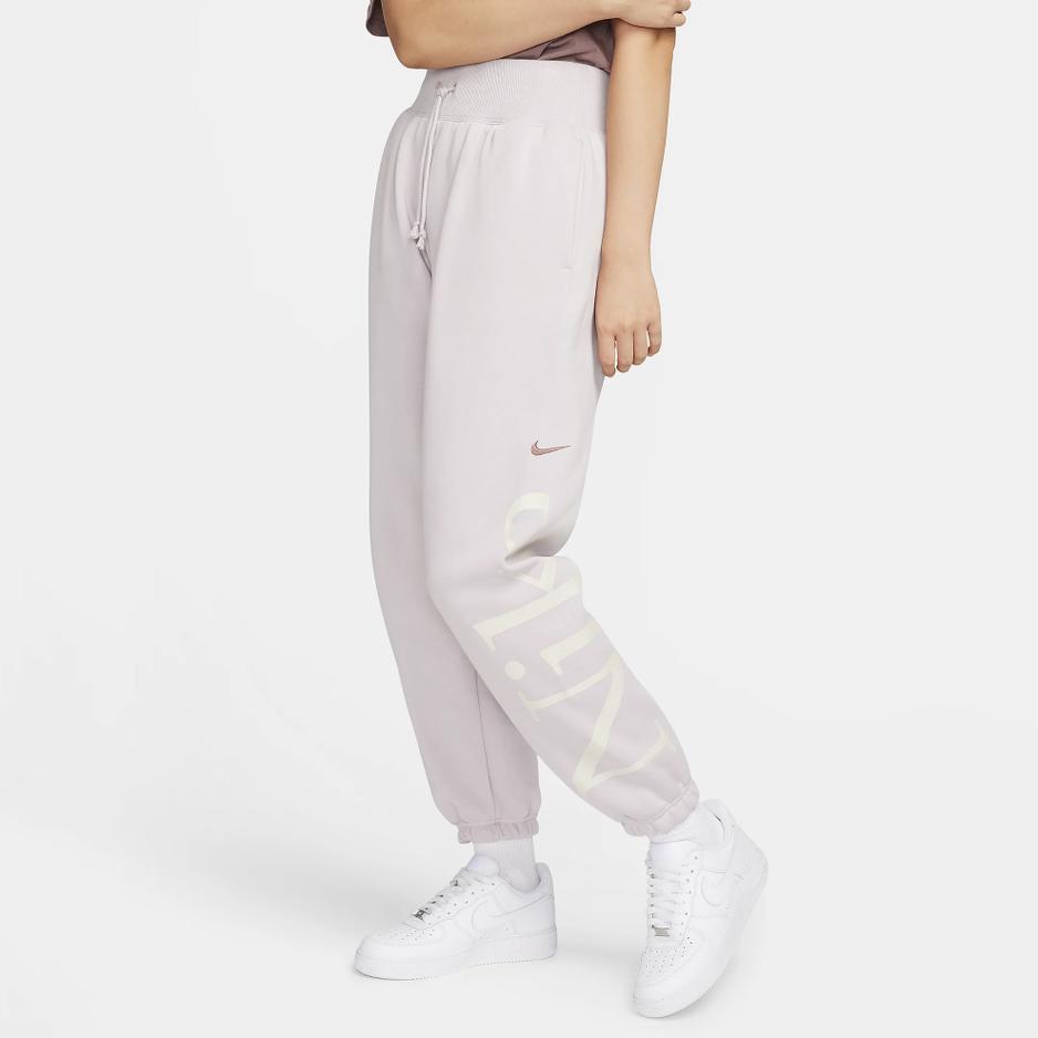 Spodnie Nike Polar Sportswear Phoenix FN2552-019 - fioletowe