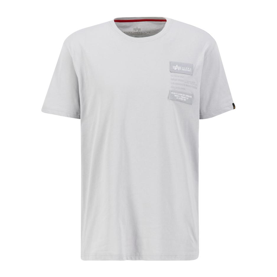 Koszulka Alpha Industries Patch T LF 136500666 - szara