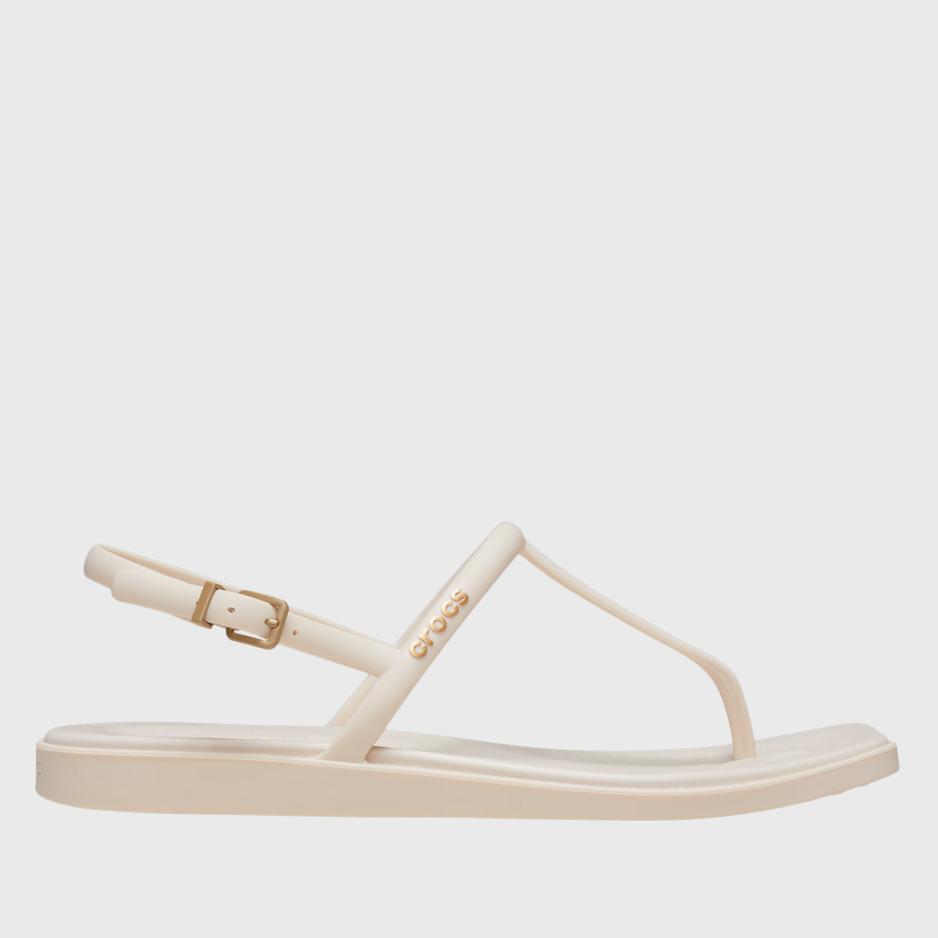 Sandały Crocs Miami Thong Flip 209793-0WW - beżowe