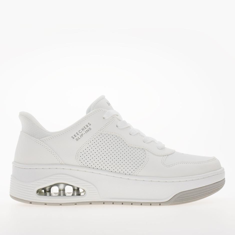 Buty Skechers Slip-ins: Uno Court - Acacia 183151WHT - białe