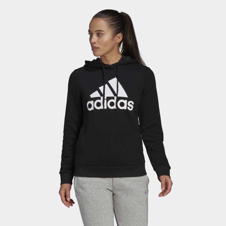 Bluza adidas Loungewear Essentials Logo Fleece Hoodie GL0653 - czarna