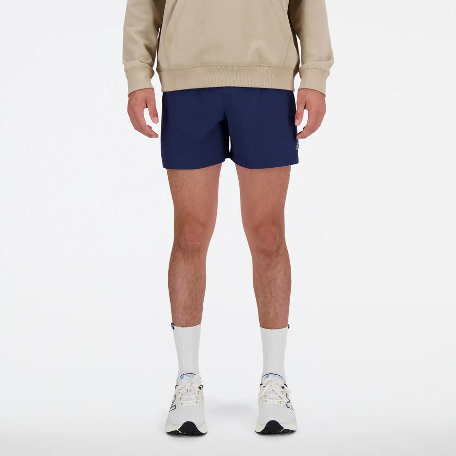 Spodenki męskie New Balance MS41286NNY - granatowe