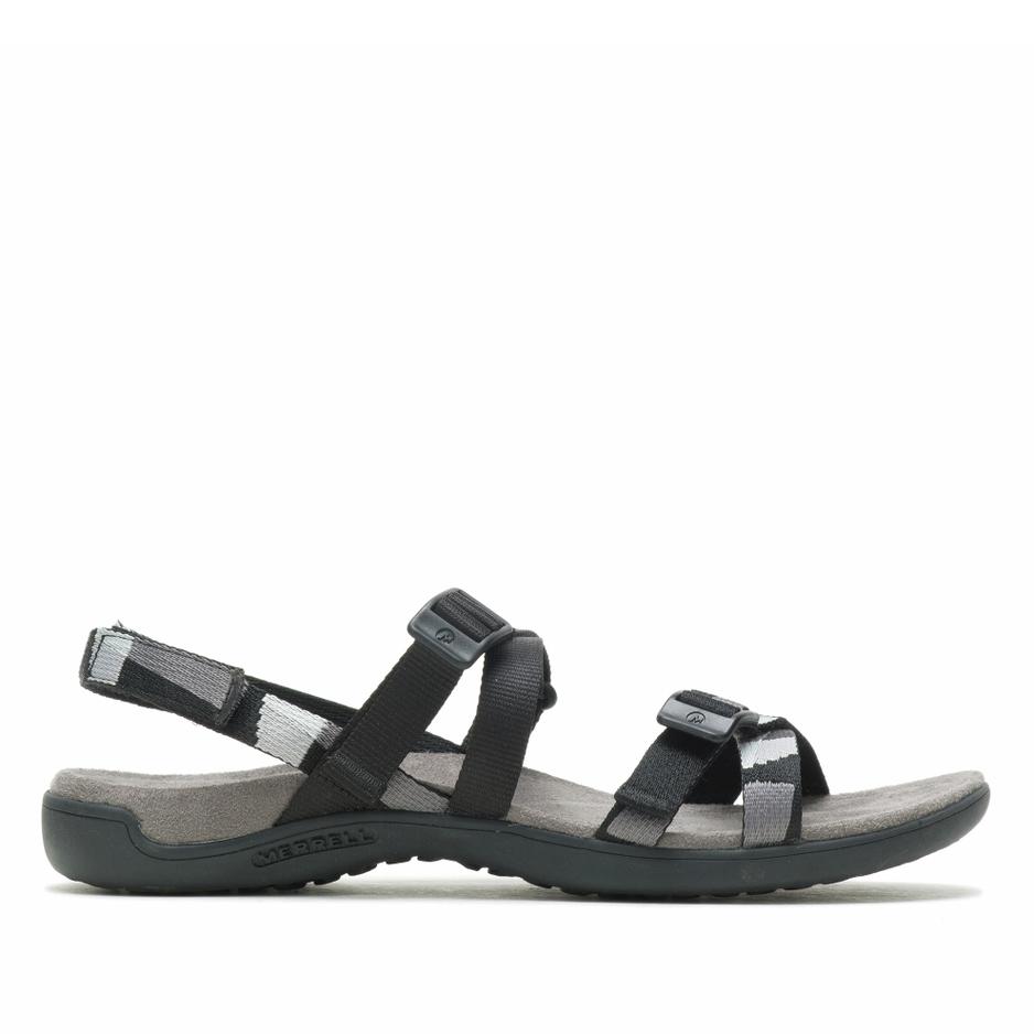 Sandały Merrell District 3 Backstrap Web J004190 - czarne