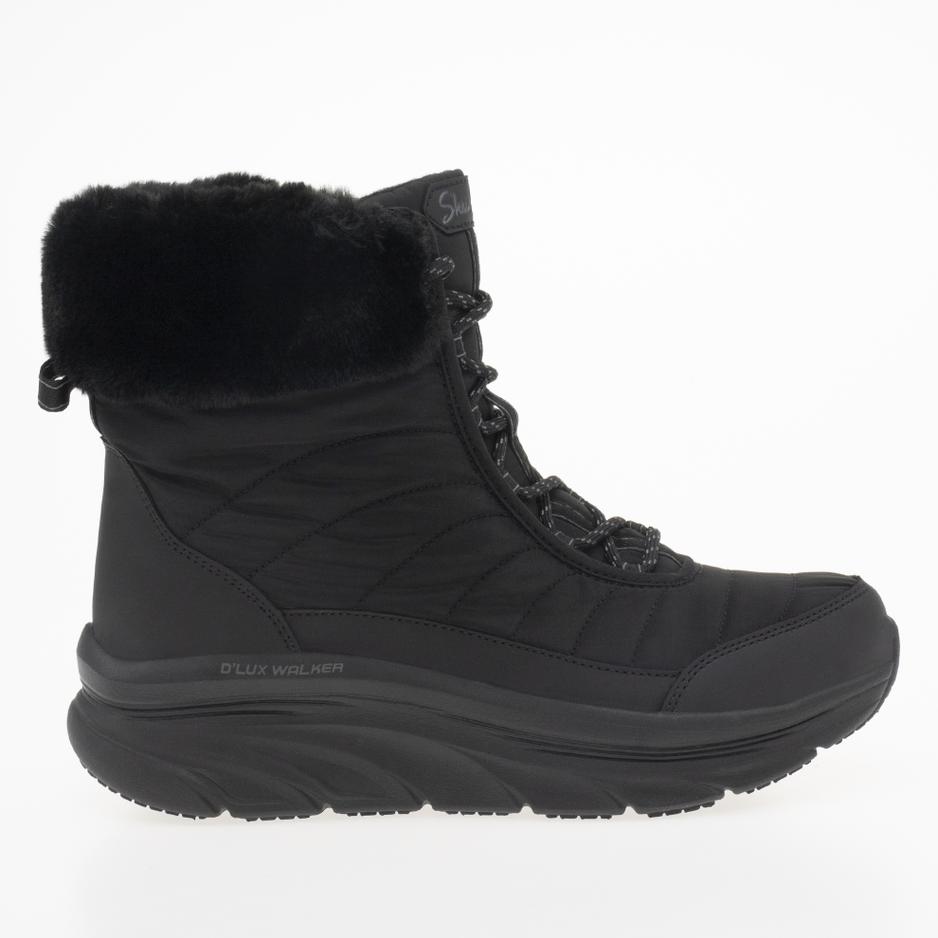 Buty Skechers D'Lux Walker Winter Solstice 167388BBK - czarne