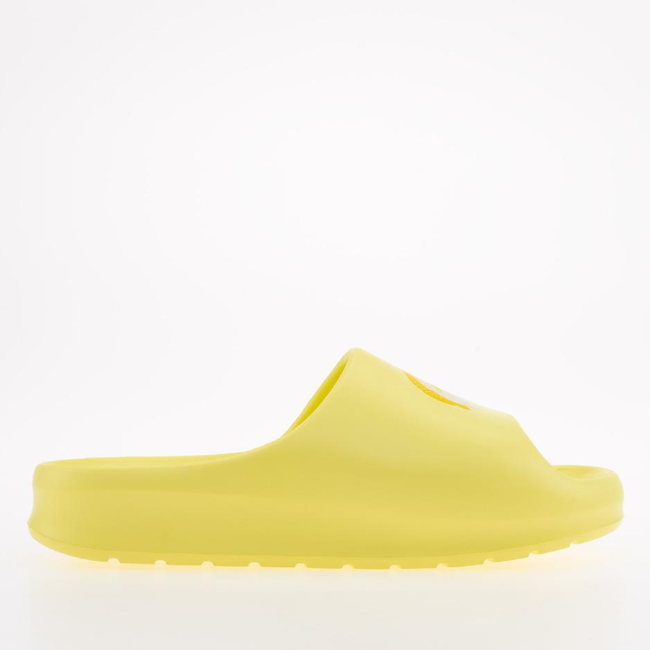Klapki Lacoste Serve Slide 745CFA0005-AA5 - żółte