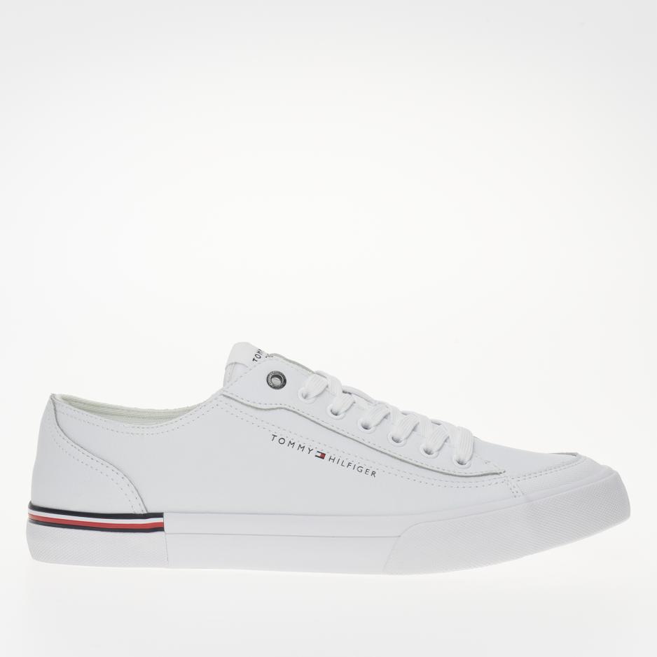 Buty Tommy Hilfiger Corporate Vulc Leather FM0FM04953-YBS - biała