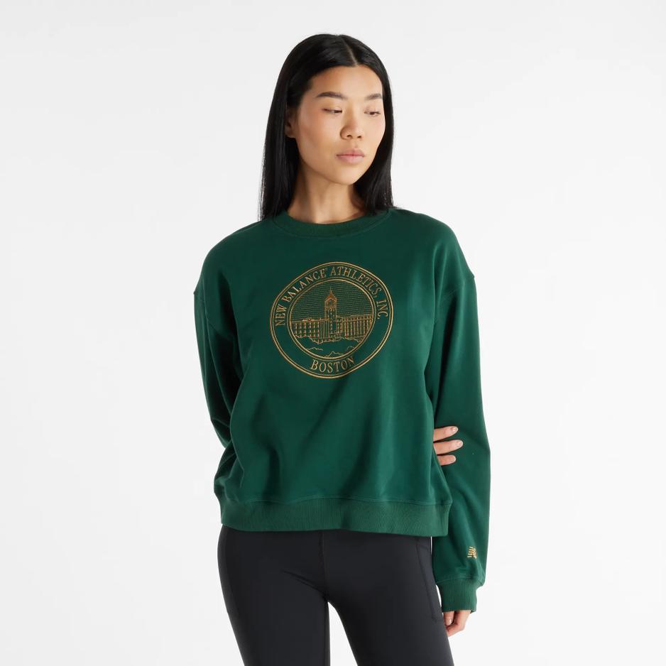 Bluza New Balance WT43553NWG - zielona