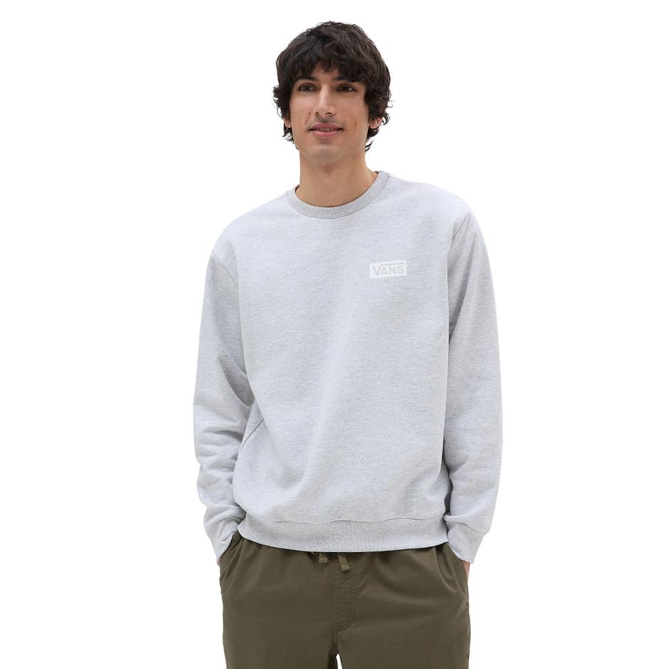 Bluza Vans Relaxed Fit Crew VN0007FP1QI1 - szara