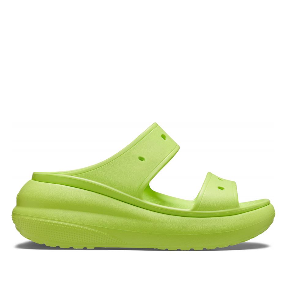 Klapki Crocs Crush Sandal 207670-3UH - zielone