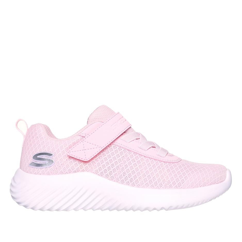 Buty dziecięce Skechers Bounder Cool Cruise 303550LBLSH - różowe