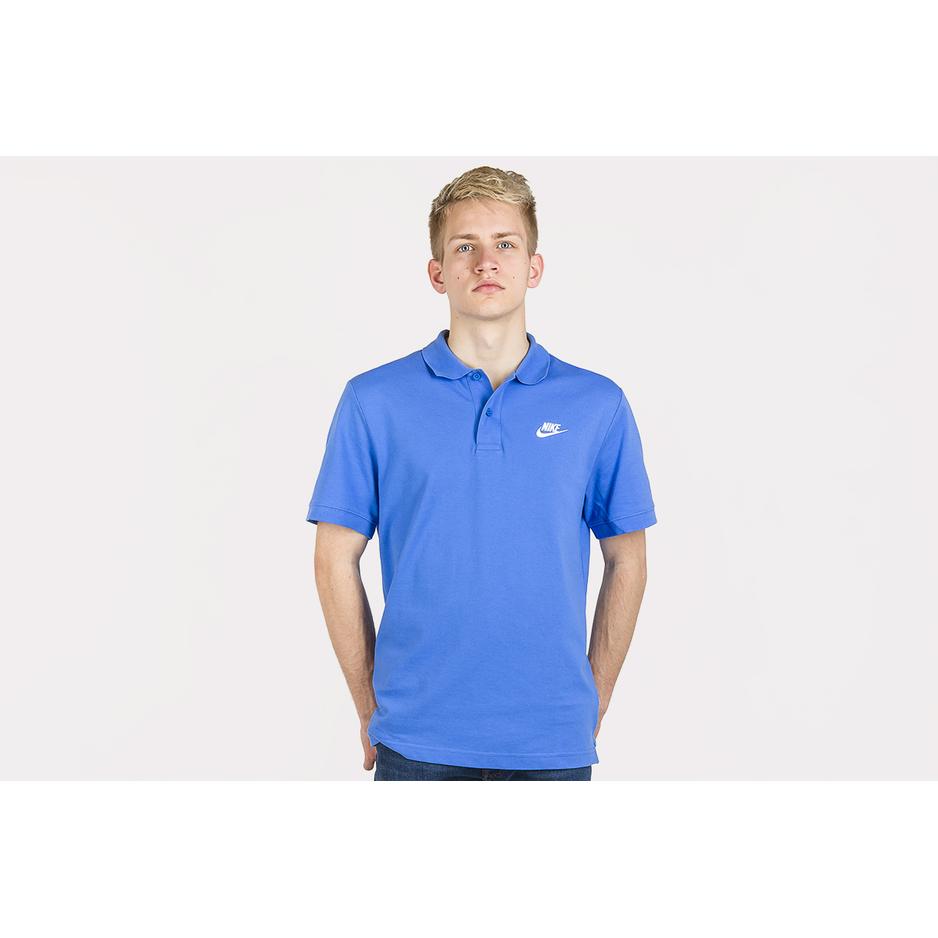 KOSZULKA POLO NIKE SPORTSWEAR POLO CJ4456-402 MĘSKA, NIEBIESKA