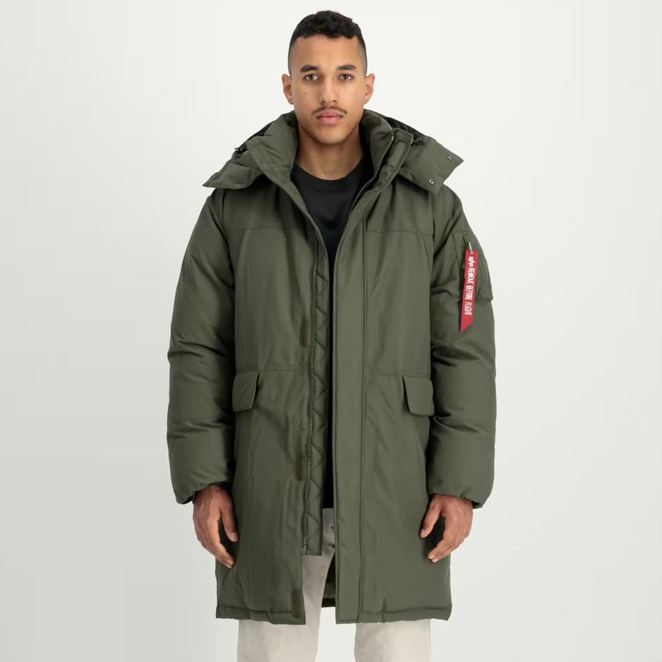 Kurtka Alpha Industries Puffer Parka 148124142 - zielona