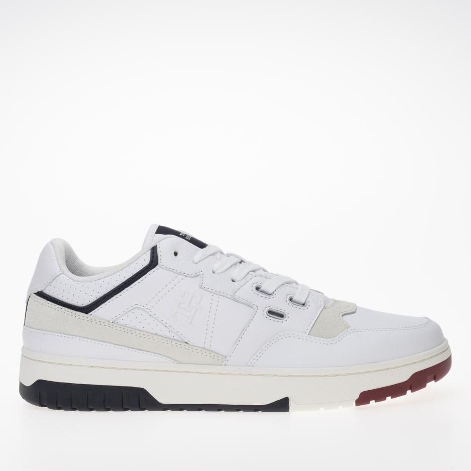 Buty Tommy Hilfiger Basket Street Mix FM0FM04970-YBS - białe