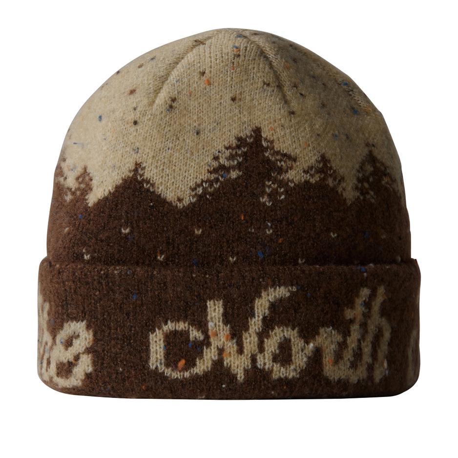 Czapka The North Face Cabin Mountainscape 0A887V9GI1 - brązowa