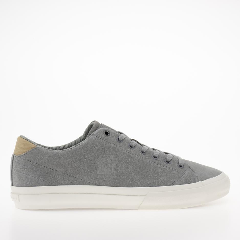 Buty Tommy Hilfiger Hi Vulc Street Low Suede FM0FM04590-PRT - szare