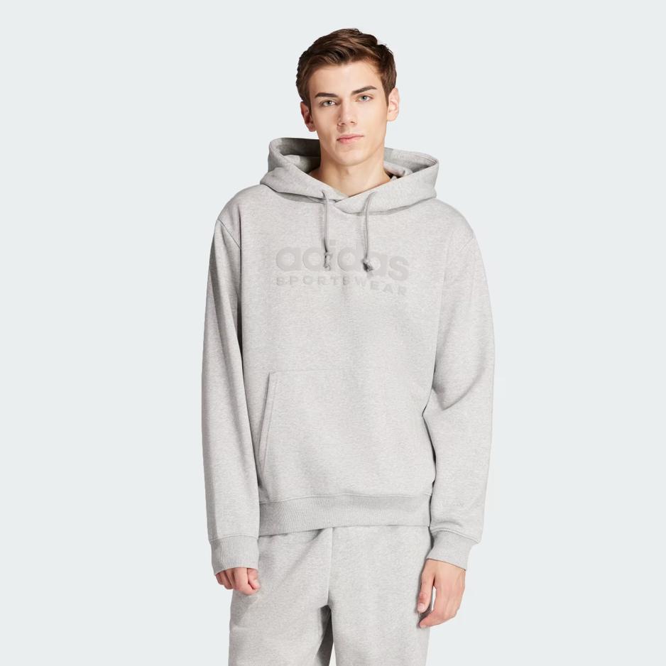 Bluza adidas Sportswear All Szn Fleece Graphic Hoodie IW1205 - szara