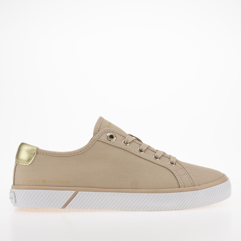 Buty Tommy Hilfiger Metallic Lace-Up FW0FW06957-TRY - pomarańczowe