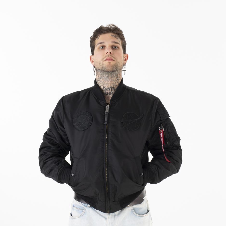 Kurtka Alpha Industries MA-1 VF NASA Bomber 166107404 - czarna