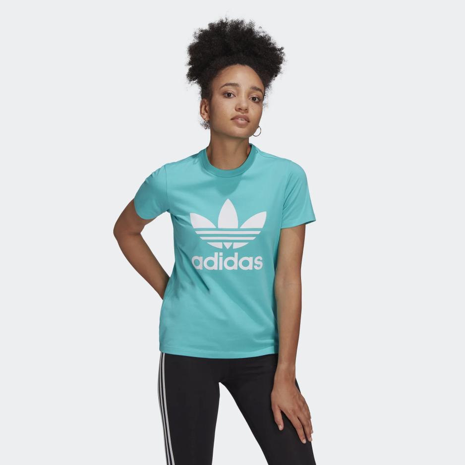 Koszulka adidas Adicolor Classics Trefoil Tee HE6869 - niebieska