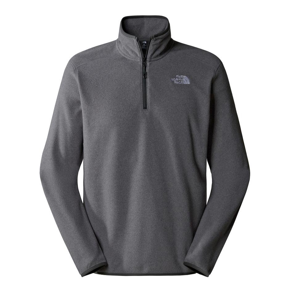 Bluza The North Face 100 Glacier 1/4 Zip Fleece 0A855W4HJ1 - szara