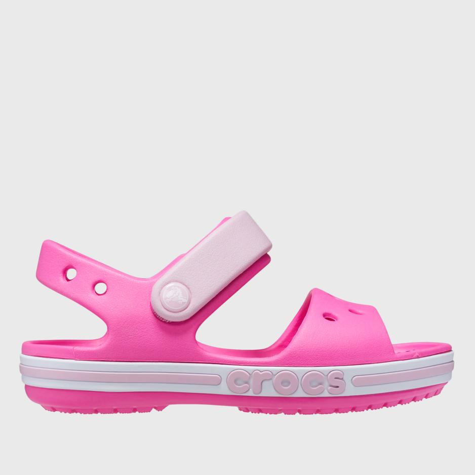 Sandały Crocs Bayaband Sandal 211054-6QQ - różowe