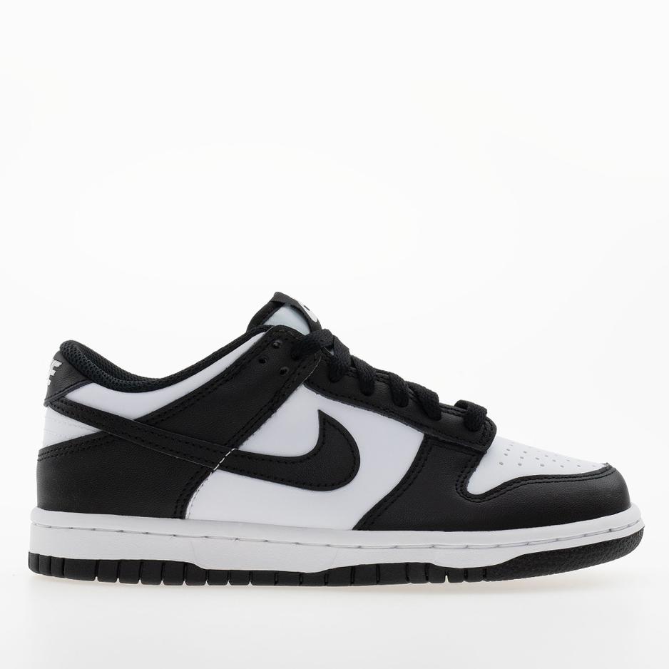 Buty młodzieżowe Nike Dunk Low CW1590-100 - biało-czarne