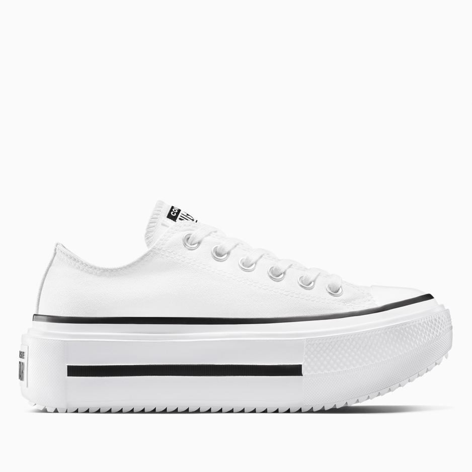Buty damskie Converse Chuck Taylor All Star Lift Double Stack Platform A15491C - białe