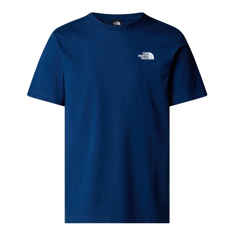Koszulka The North Face Redbox 0A87NPH4B1 - granatowa