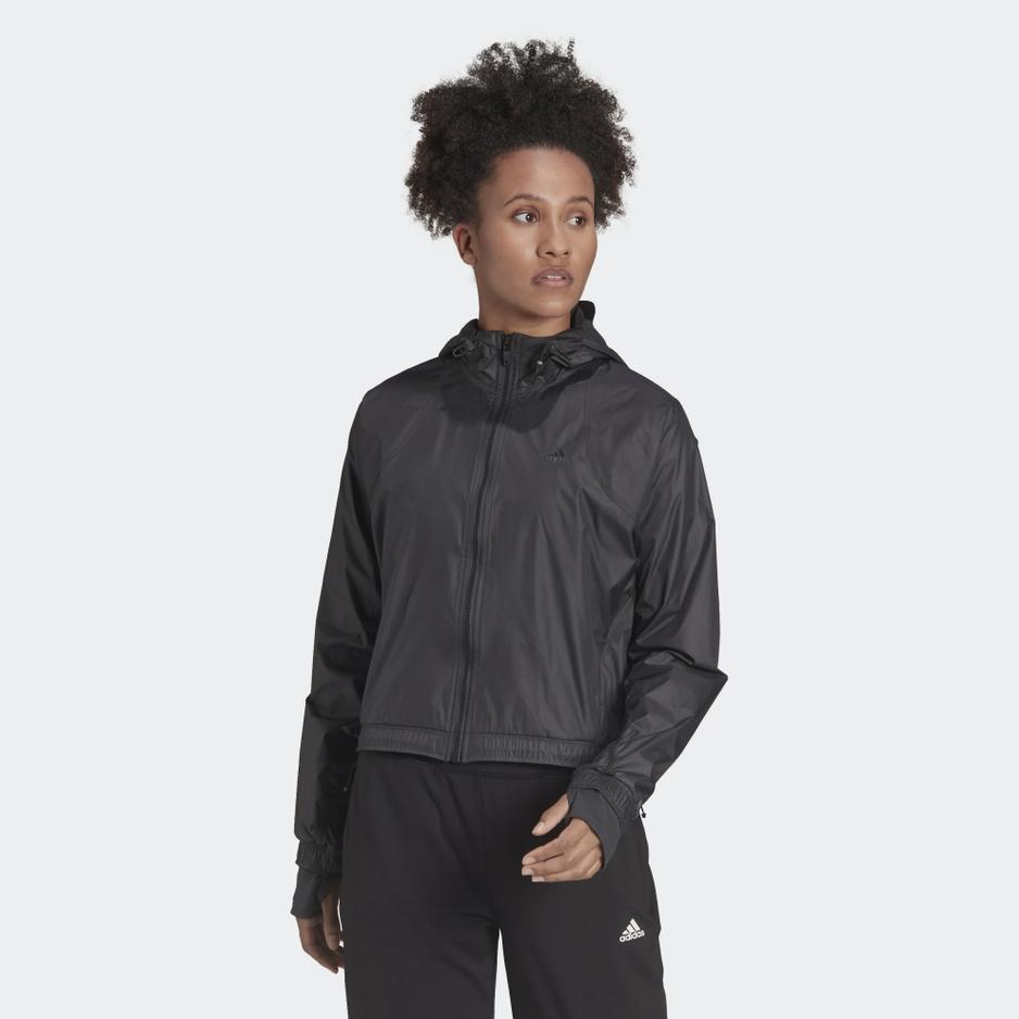 Kurtka adidas Versatile For Elements Windbreaker H59070 - czarna