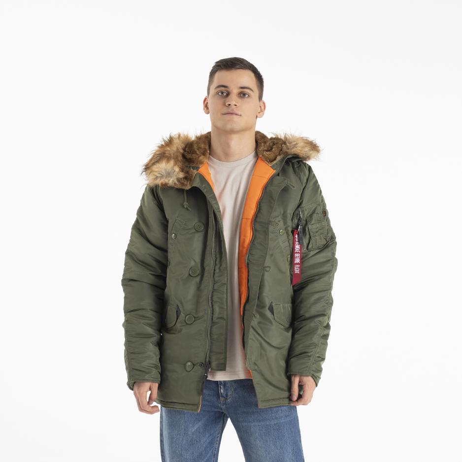 Kurtka Alpha Industries Parka N3B VF 59 10314101 - zielona