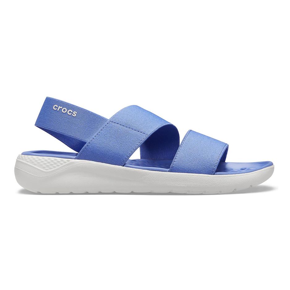 ルリルリ Sandały Crocs LiteRide Stretch Sandal 206081-4SE damskie