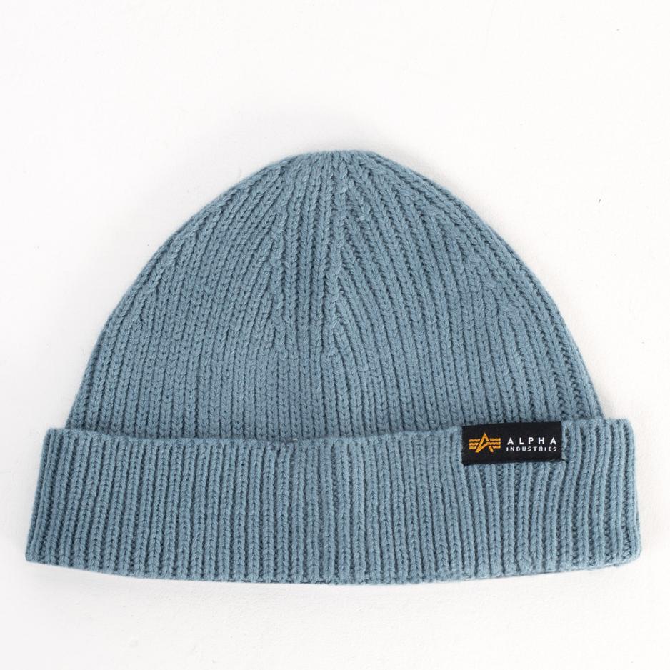 Czapka Alpha Industries Dockers Beanie 138905134 - niebieska