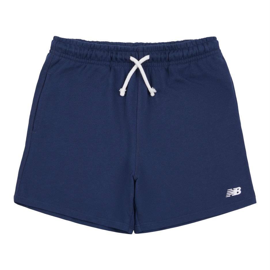 Spodenki dziecięce New Balance LAKB0008NNY - granatowe