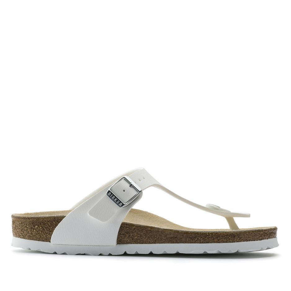 Japonki Birkenstock Gizeh 43731 - białe
