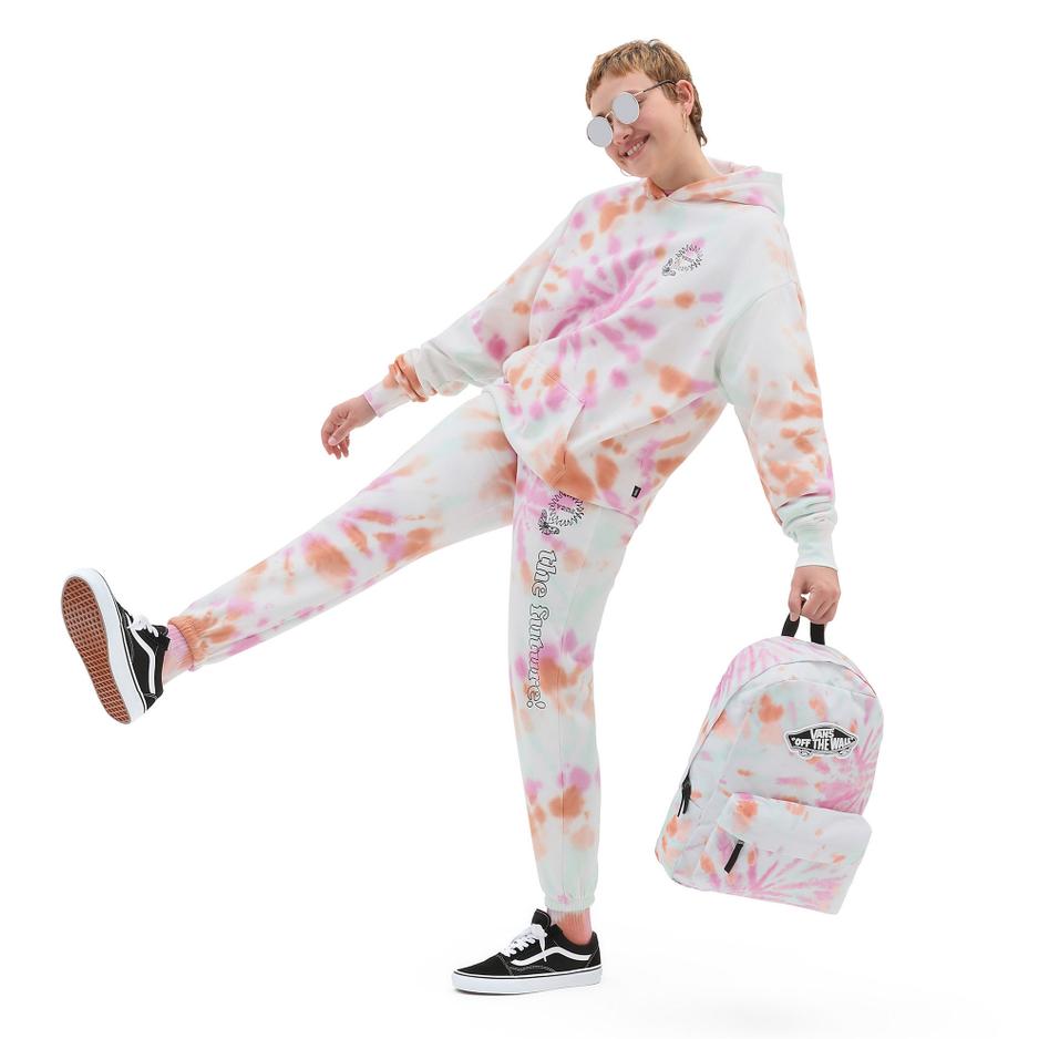Spodnie Vans Resort Wash Sweatpants VN000395WHT1 - białe