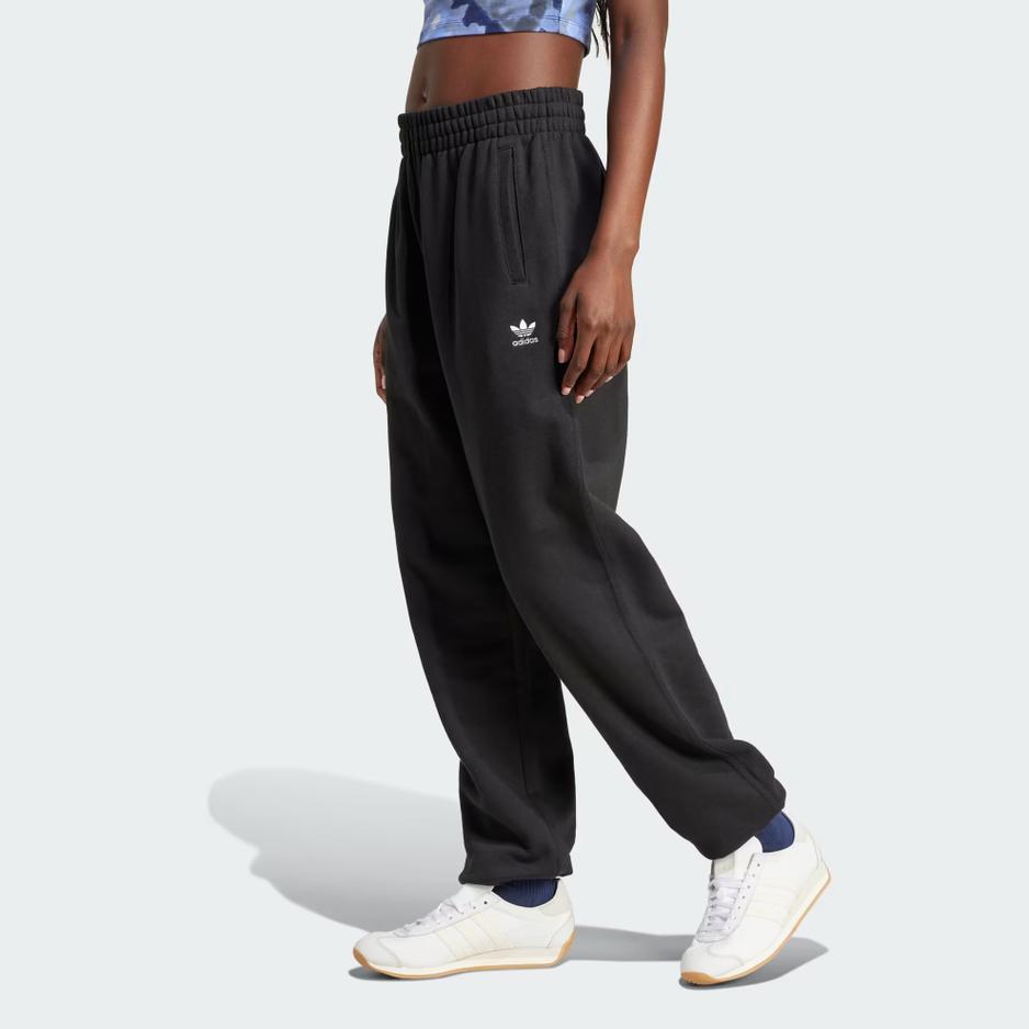 Spodnie adidas Originals Essentials French Terry IW0952 - czarne