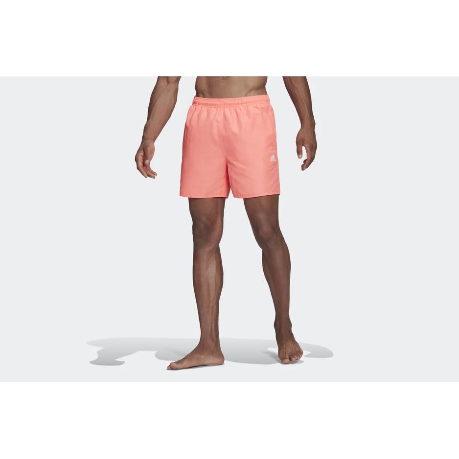 Spodenki adidas Solid Swim HA0380 - różowe