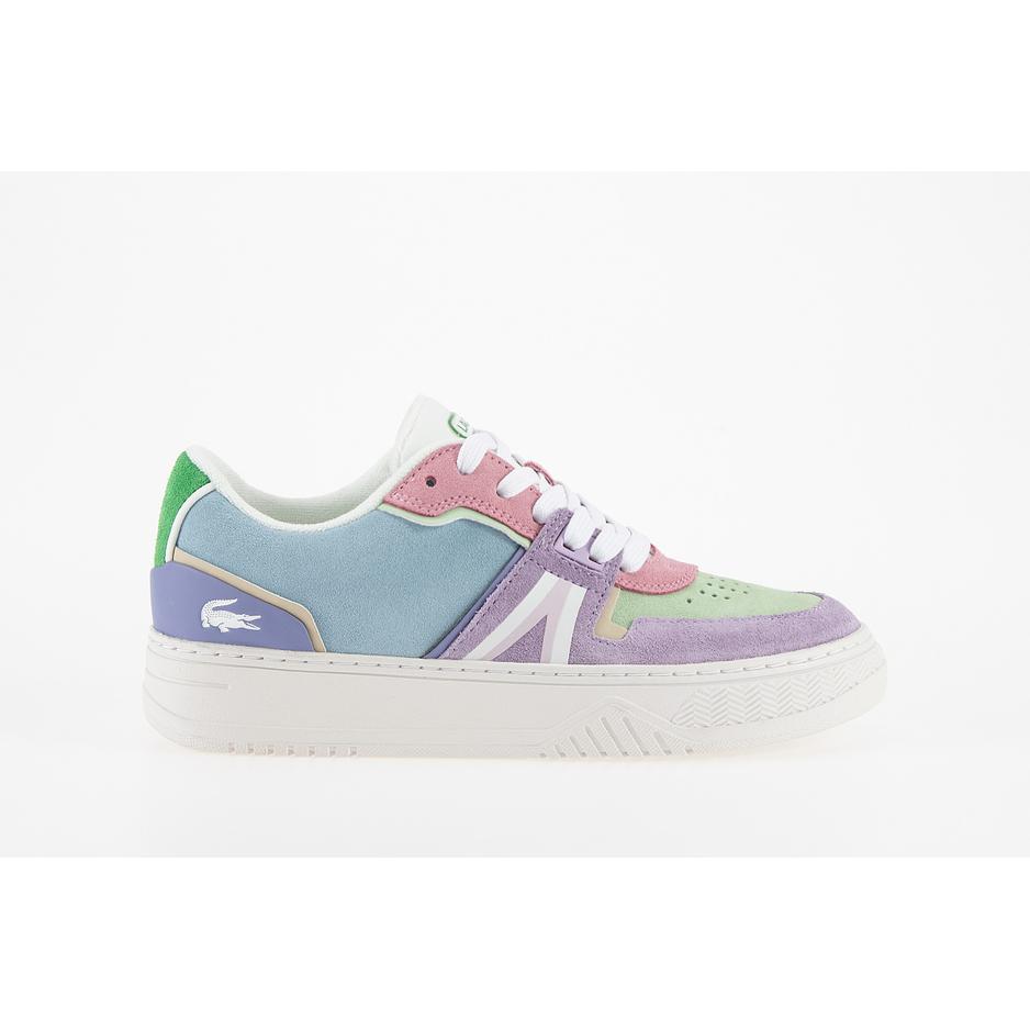 Buty Lacoste Leather and Suede Colour-Block 743SFA0073-AMK - multikolor